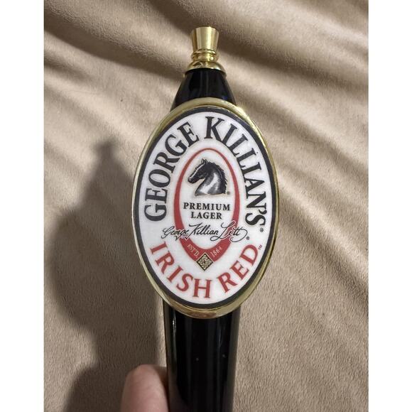 Killian’s, Killians, George Killian’s Other - George Killian’s Killians Irish Red 11.5” Beer Tap Handle Keg Kegerator Man Cave